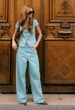 Calça New Baggy Sorrento Turquesa
