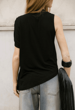 Blusa Drape Preto
