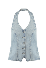Blusa Frente única Line Up Claro Vintage