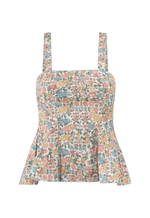 Top Peplum Vintage Bloom