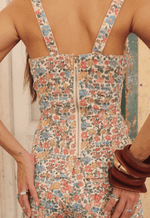 Top Peplum Vintage Bloom