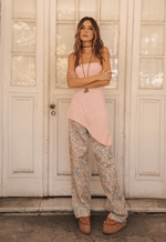 Calça New Baggy Vintage Bloom