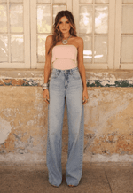 Calça Baggy Pocket Claro Marmorizado