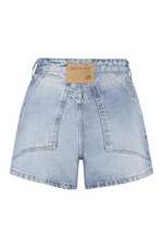 Short Baggy Pocket Claro Marmorizado