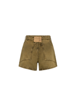 Short Baggy Pocket Olive Dust