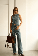 Colete Zíper Nomad Dirty Wash