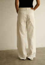 Calça Baggy Cross Line Off White