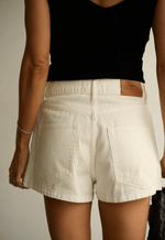 Short Baggy Cross Line Off White