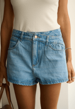 Short Baggy Cross Line Claro