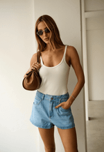 Short Baggy Cross Line Claro