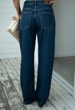 Calça Wide Leg Pier Dirty Escuro