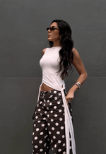 Blusa Assimétrica Fluid Rosa