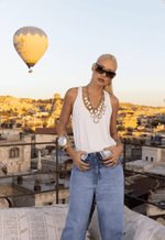 Regata Costas Vazada Off White