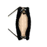 Bolsa Guess  Mini Cristi Top Zip Crossbody Preto P - QT813972