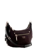Bolsa Guess Mini Marsha Crossbody Marrom Esp - SG950172
