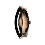 Bolsa Guess Carrie Top Zip Shoulder Bag Preto - VG989618