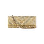 Bolsa Guess Elsie Clutch Dourado - SP965071