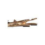 Flats Uza Metalizado Old Gold Ouro - Z25L933M0008