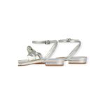 Rasteira Uza Flat Metalizado - A26L964A0038