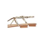 Sandália Uza Flat  Metalizado Light Gold Ouro Claro-C27AA878D105