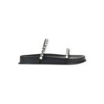 Sandália Uza Flat Chamois Preto-C27AA111M017