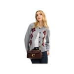 Bolsa Coach Tabby 26 Shoulder With Quilting - Marrom - 