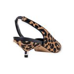 Scarpin Slingback Carrano Salto Fino Iconic Animal Print Onça - 850004
