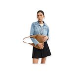 Bolsa Coach Brooklyn 28 Shoulder Marrom-Claro-  