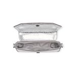 Bolsa Santa Lolla Transversal Alça Dupla Prata-M  01929017