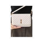 Bolsa Santa Lolla Transversal  Soft  Vanilla  Off  White -P  01929013