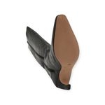 Bota Feminina Luiza Barcelos Cano Médio Croco Preta - 13560004