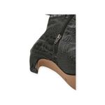 Bota Feminina Luiza Barcelos Cano Médio Croco Preta - 13560004