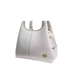 Bolsa Lana Shoulder 23 Coach  -Off White - 
