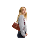 Bolsa Tabby Shoulder 26 Soft Quilted Coach - Laranja - 