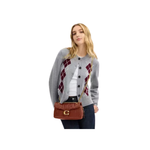 Bolsa Tabby Shoulder 26 Soft Quilted Coach - Laranja - 