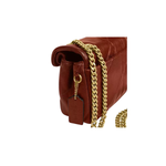 Bolsa Tabby Shoulder 26 Soft Quilted Coach - Laranja - 