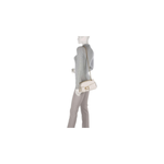 Bolsa Tabby Shoulder 26 Quilting Coach Off-white 