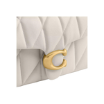 Bolsa Coach Tabby 20 Shoulder With Quilting  -Off White- 