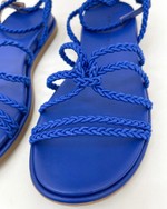 Sandália Flatform Ilhabela Azul