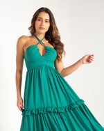 Vestido Longo Rachel Verde