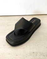 Chinelo Flatform Acolchoado Preto