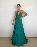 Vestido Longo Rachel Verde