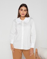 Camisa Gola Marie Off-White