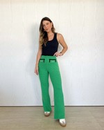 Calça Tricô Rivoli Verde