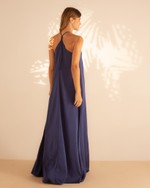 Vestido Longo Zoe Azul