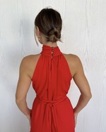 Vestido longo Estela Vermelho