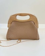 Bolsa Clutch Madeira