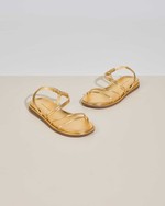 Sandália Flatform Grécia Dourado