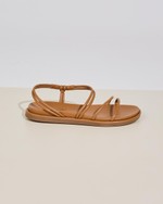 Sandália Flatform Grécia Caramelo