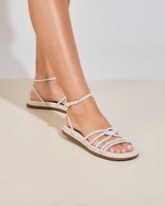 Sandália Flatform Ilhabela Off-White